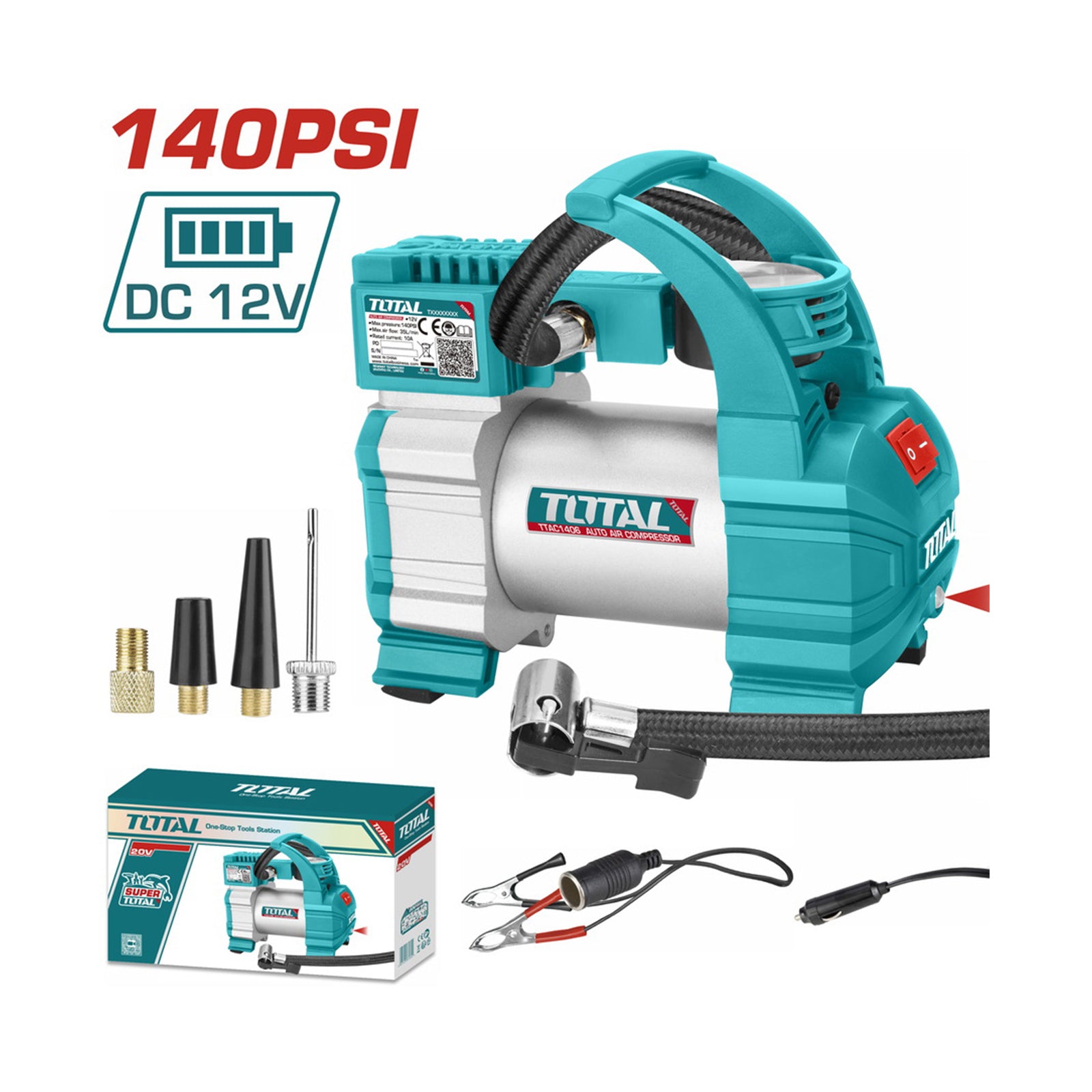 Total Auto air compressor TOTAL